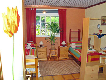 Schlafzimmer mit Einzelbetten Schlafzimmer mit Einzelbetten