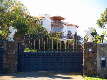 Eingang zur Finca Eingang zur Finca