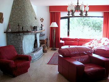 Wohnzimmer mit Kamin Wohnzimmer mit Kamin