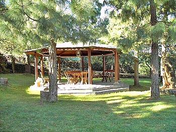 Sitzplatz im Garten