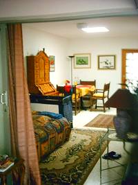 Wohnschlafzimmer mit Doppelbett Wohnschlafzimmer mit Doppelbett