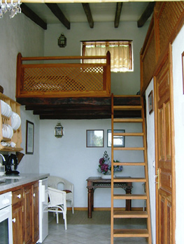 Wohnraum von einem Studio