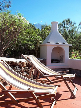Terrasse mit Grill