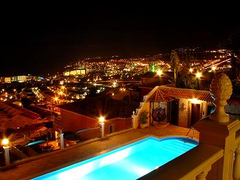 Blick auf die Costa Adeje - Teneriffa Süd Blick auf die Costa Adeje - Teneriffa Süd