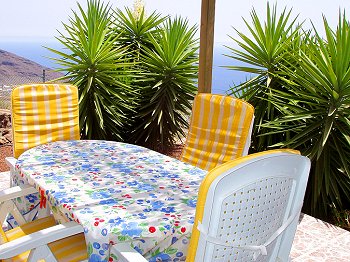 Terrasse mit Meerblick