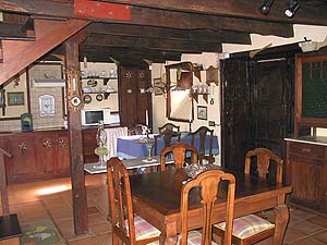 Wohnraum vom Ferienhaus Wohnraum vom Ferienhaus