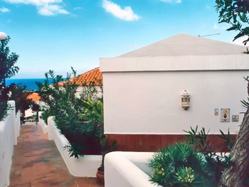 Eingang zum privaten Ferienhaus Eingang zum privaten Ferienhaus