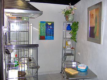Küche der Ferienwohnung 7