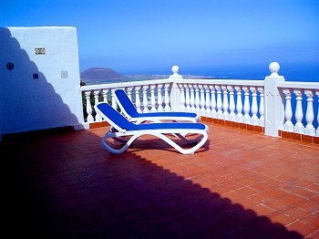 Terrasse mit Meerblick