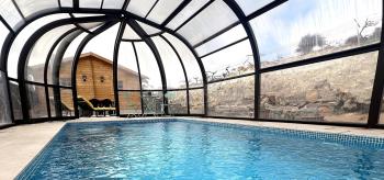 Überdachter Pool Überdachter Pool