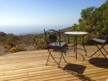 Große Terrasse mit traumhaften Meerblick,