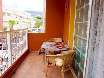 Balkon - Blick auf die Berge